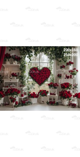 Tło fotograficzne WALENTYNKI W120